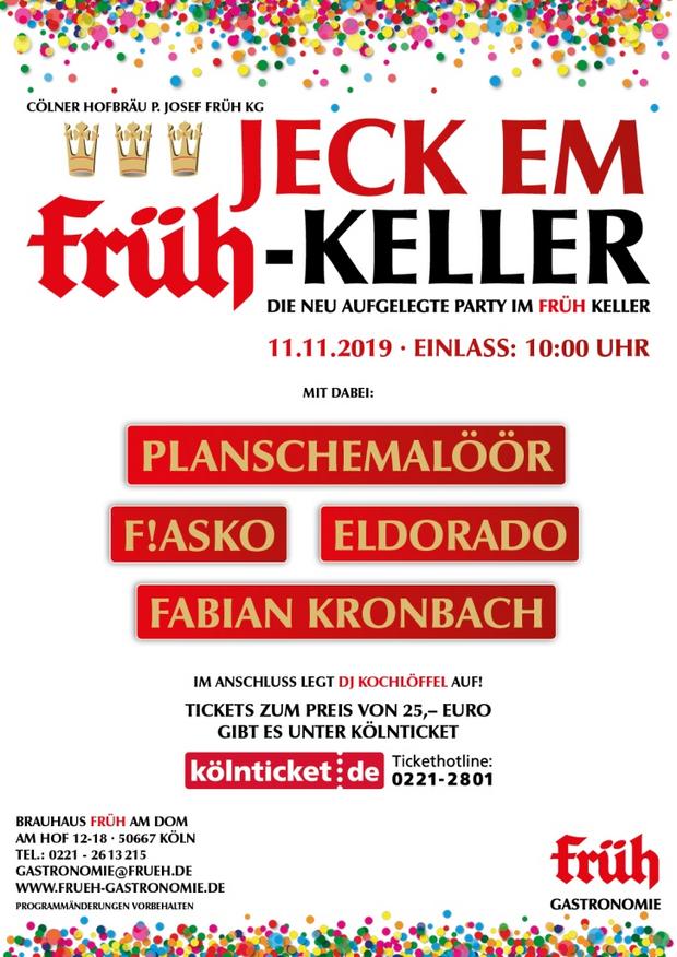 Bild Jeck im FRÜH Keller